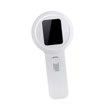 Imagem de simhoa Mini microscópio digital de bolso para crianças, lupa para meninos e meninas, Branco