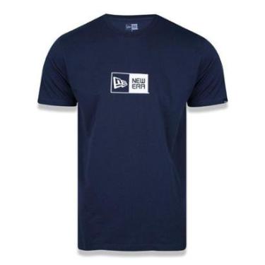 Imagem de Camiseta New Era Logo Box     Masculina-Masculino