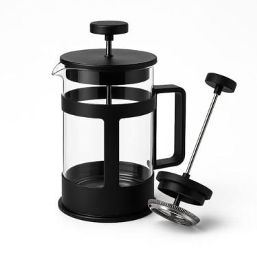 Imagem de Cafeteira Francesa Prensa 300ml Vidro Inox Café Chá Cremeira