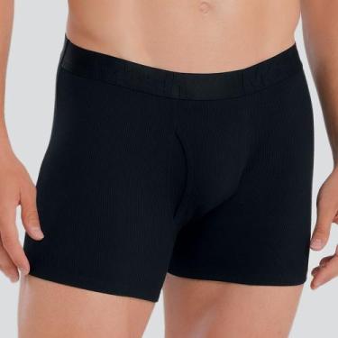 Imagem de Cueca boxer canelada com abertura frontal - MASH