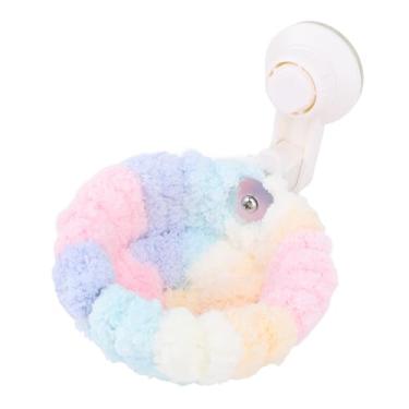 Imagem de Cryfokt Casa de Pássaros Ninho de Cama para Gaiola de Pelúcia Pendurada Papagaio Cabana de Dormir lã Quente Com Ventosa para Periquito Conure Calopsita Lovebird Finch (Grande)