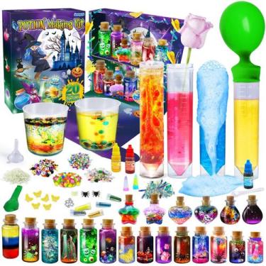 Imagem de Kit de fabricação de poções JOPSHEEN com 20 garrafas DIY Craft Set Kid