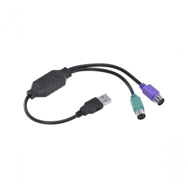 Imagem de Cabo Adaptador Ps2 Fêmea X Usb Macho 30 Cm - Usbps-2