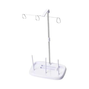 Imagem de Suporte Leve Para 3 Carretéis De Linha Para Máquina De Bordar, Acessór