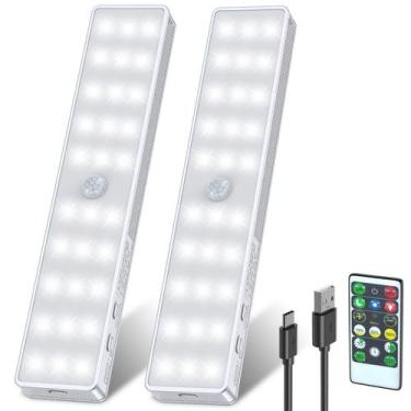 Imagem de Luz de armário LED Lightbiz 30 LEDs Dimmer USB recarregável