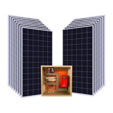 Imagem de Kit Solar P/ Bomba (ca) De 3 Cv Trifásica 380v – Com Inversor Giulli Solar Drive