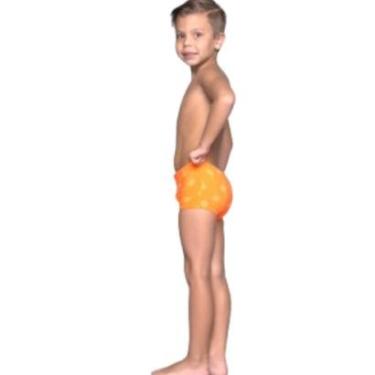 Imagem de Sunga Infantil Slim Molha e Aparece Estampa Bella Fiore Confortavel Moda Praia Infantil-Masculino