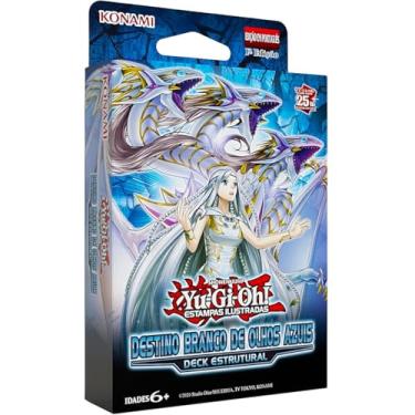 Imagem de Konami Yu-Gi-Oh! Deck Estrutural Destino Branco de Olhos Azuis, 50 Cartas, Cartas em Português,