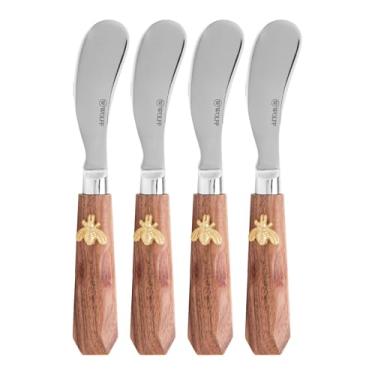 Imagem de WOLFF - Conjunto 4 Espátulas New Bee 15cm x 2cm Aço Inox