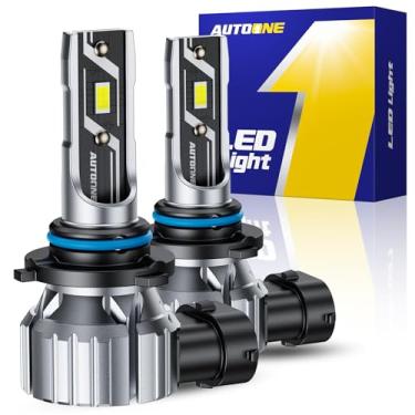 Imagem de AUTOONE Farol de neblina LED H10/9145/9140, 20000LM 6000K branco H10 ou DRL, sem fio, fácil instalação, IP68, pacote com 2