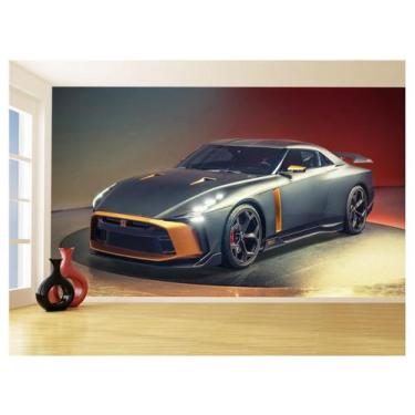 Imagem de Papel De Parede Carro Nissan Gtr Godzilla Jdm 3,5M Car314 - Você Decor
