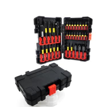 Imagem de Kit ferramentas Bits Parafusadeira 31 Peças, com Soquetes Sextavados, Brocas, Inclui Maleta de Armazenamento, para jogo de bits, kit bits parafusadeira, ferramentas elétricas e manuais