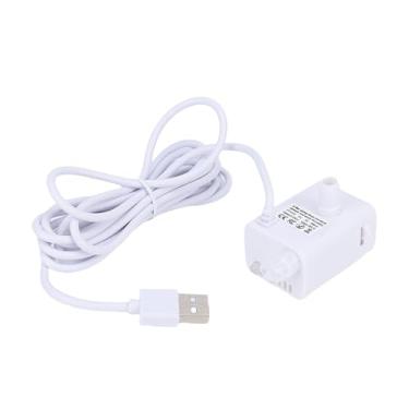 Imagem de YOUTHINK Bomba de água de Aquário Sem Escova, Bomba Submersível USB para Tanques de Peixes Com Desligamento Automático e Proteção contra Queimadura a Seco, Motor Silencioso ≤35dB para Fontes e