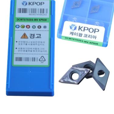 Imagem de Ferramenta de torneamento CNC Torno Máquina Ferramenta de Torneamento DCMT070204-MV Inserções de Carboneto com a Melhor Qualidade (DCMT11T304-MV KP930)