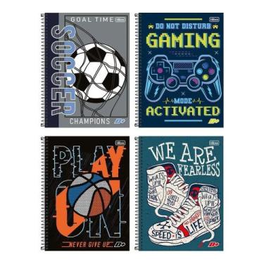 Imagem de Caderno Espiral Tilibra Universitário Capa Dura Mais+ 10 Matérias 200 