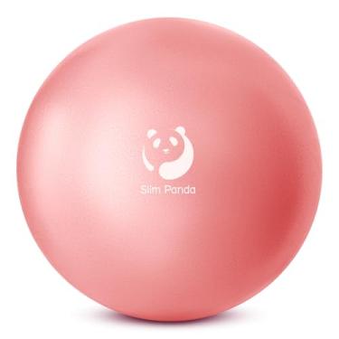 Imagem de Slim Panda Bola de Pilates – Bola de exercício pequena de 22 cm para pilates, ioga, equilíbrio, estabilidade, treino e fisioterapia