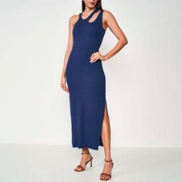 Imagem de Vestido Midi Colcci Slim Recorte Feminino-Feminino