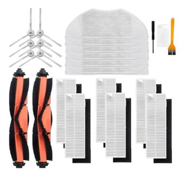 Imagem de Compatible With Xiaomi Mijia G1 MJSTG1 Mi Robot Vacuum Mop Essential Vacuum Cleaner Side/Main Brush Cover Hepa Filter Mop Cloth Parts(Set10)