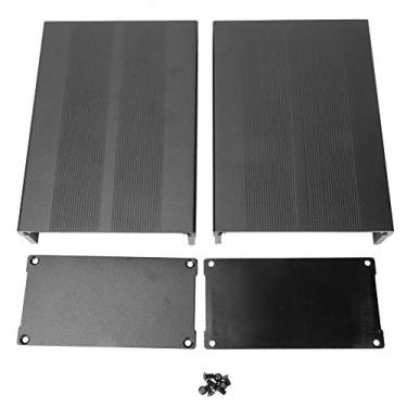 Imagem de Caixa de Resfriamento de Alumínio, Caixa do Gabinete DIY Caso 55 X 106 X 150mm Excelente Dissipação de Calor e Blindagem Projetada para Decodificadores Controladores de Produtos