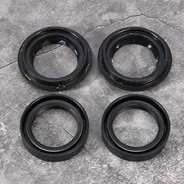 Imagem de Mingzhe 33x46x11mm Amortecedor Dianteiro óleo Garfo Selos Poeira Botas Limpador Kit Se Encaixa para Cb400, Resolver Vazamento de óleo, Isolamento de Poeira e Prolongar a Vida útil Com