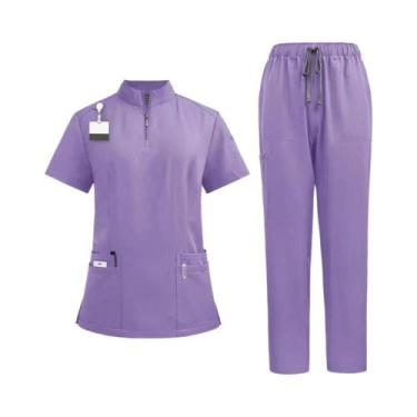 Imagem de Uniformes De Trabalho Para Enfermeiras Veterinárias Femininas, Roupas 