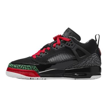 Imagem de Jordan Spizike Low em preto, vermelho universitário, verde clássico, Preto, 21