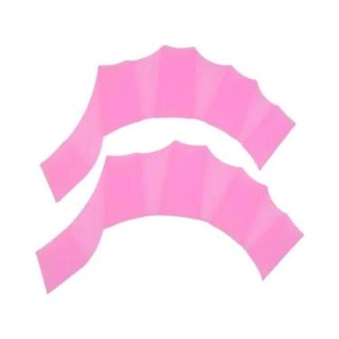 Imagem de Luvas De Treinamento De Natação Freestyle Com Palma De Silicone E Pont