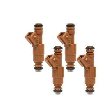 Imagem de Kit 4 Novo Bico Injetor Compatível com Ford Focus Mondeo 1.8 2.0 16V 2000-2005 4 Furos 2 Pinos