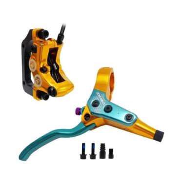 Imagem de Freio a Disco Hidráulico Ultralight TANKE MTB Com 4 Pistões, Pastilhas