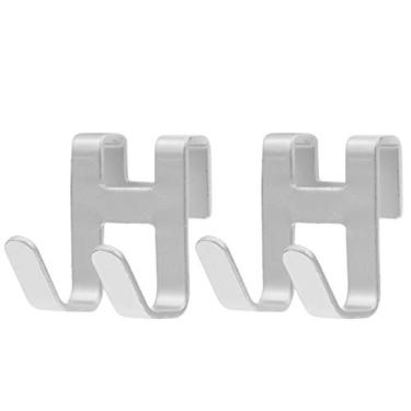 Imagem de DOITOOL Gancho traseiro de porta de alumínio para pendurar roupas, cinto de toalha para quarto, cozinha