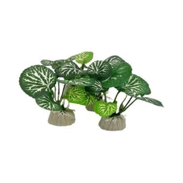 Imagem de Decoração De Grama Para Aquário Pequeno Simulação De Plantas De Fundo 