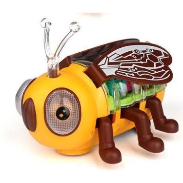 Imagem de Brinquedo Abelha Dançante Musical, Anda  Com Luzes Coloridas  Engrenag