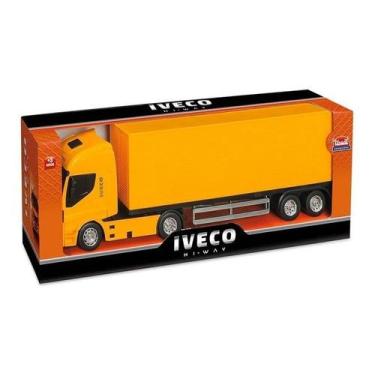 Imagem de Caminhão Carreta Baú Infantil Hiway Brinquedos Usual Ref 339, Sortido