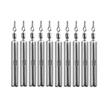 Imagem de Pesos De Pesca 10pcs 3.5g 5g 7g 10g 14g 20g Acessórios Para Pesca Drop