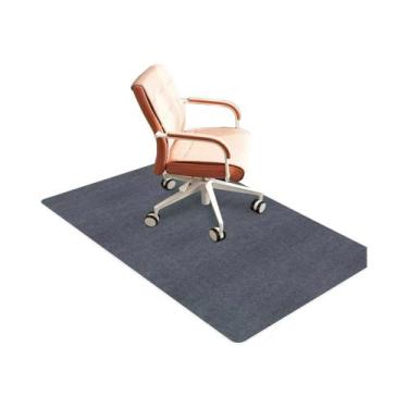 Imagem de Tapete Para Cadeira De Escritório 90x120cm Para Piso De Madeira, Keily