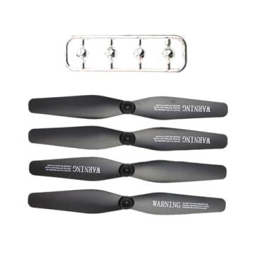 Imagem de YIJU 4 hélices para drone, acessórios para quadricóptero, leves e de alta resistência, peças de reposição para x6 ZD8-gps ZD6 x52 ZD8, Preto