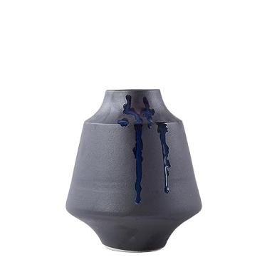 Imagem de Vaso de cerâmica chinesa arranjo de flores moderno simples decoração de casa mesa de jantar decoração de mesa de centro vasos de flores (pequeno)