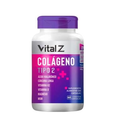 Imagem de Colágeno tipo 2 + MSM - 60 Cápsulas-Unissex