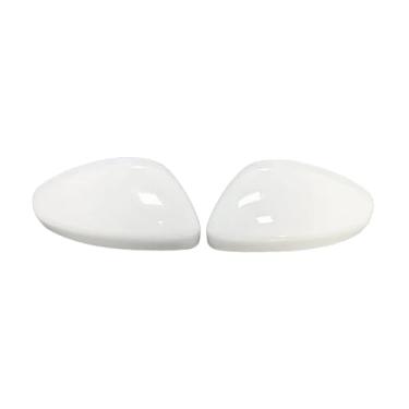 Imagem de Compatível com Peugeot 208 2008 2012-2018 Citroen C3 2016 a 2020 Substituição de carro Retrovisor Lateral Tampa do espelho Tampa da asa Exterio Capas de espelho(White)