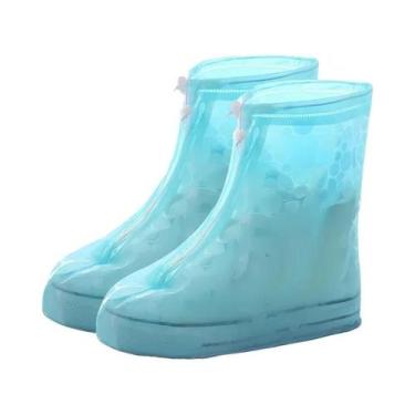 Imagem de Capas De Borracha De Silicone Impermeáveis Para Botas De Chuva Para Cr