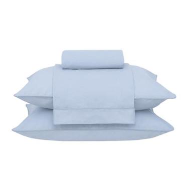 Imagem de Kit Jogo De Lençol Buddemeyer 4 Peças Cama Super King Basic Percalle 1