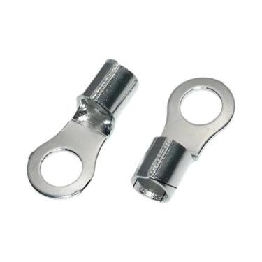 Imagem de 100 Peças Conector De Terminal De Anel De Latão RNB 12V 2.5mm 4mm 6mm 