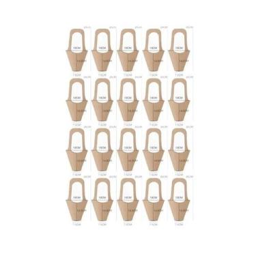 Imagem de 50PCS Caixa De Papel Kraft Para Rosas, Sacolas Decorativas Para Casame