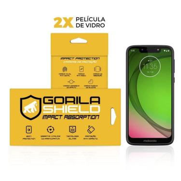 Imagem de Película De Vidro Dupla Para Moto G7 Play - Gorila Shield