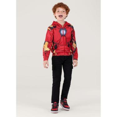 Imagem de Jaqueta Microfibra Os Vingadores Infantil Unissex Brandili-Masculino