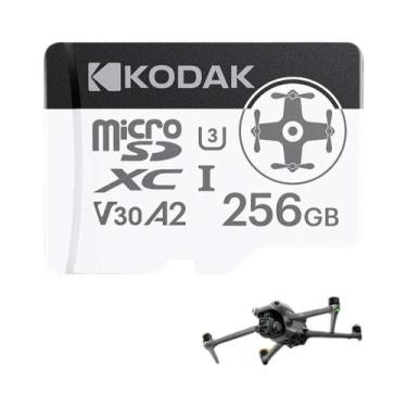 Imagem de Cartão Micro SD Kodak A2 200MB/s Compatível Com DJI Mini 4K Mini 3 Neo