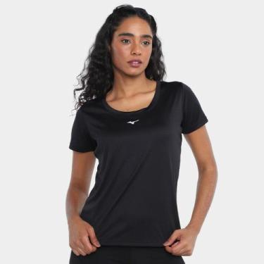 Imagem de Camiseta Mizuno Run Spark 2 Feminina, Preto, M