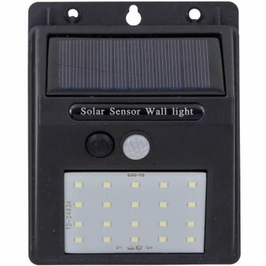 Imagem de Luminária Led Solar Com Sensor 6500k 4 Watts 180 Lumens - 9661 - Gaya