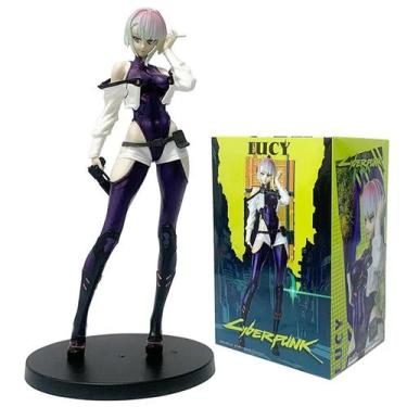 Imagem de Figura De Ação Anime Cyberpunk Edgerunners De 17-22cm, Lucy Rebecca Da