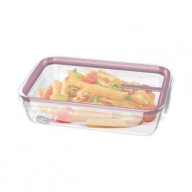 Imagem de Pote Retangular 820 ml com Travas Sanremo, UNICA